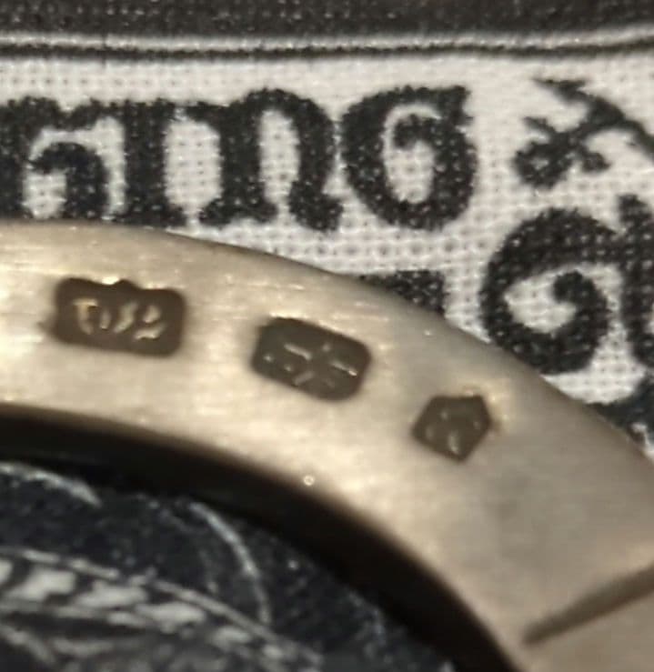 フ*ジ様 ラッツ RATS シルバー925　ホースシュー型 キーリング