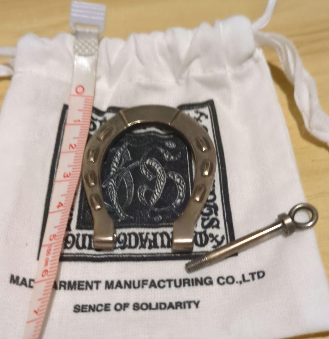 フ*ジ様 ラッツ RATS シルバー925　ホースシュー型 キーリング