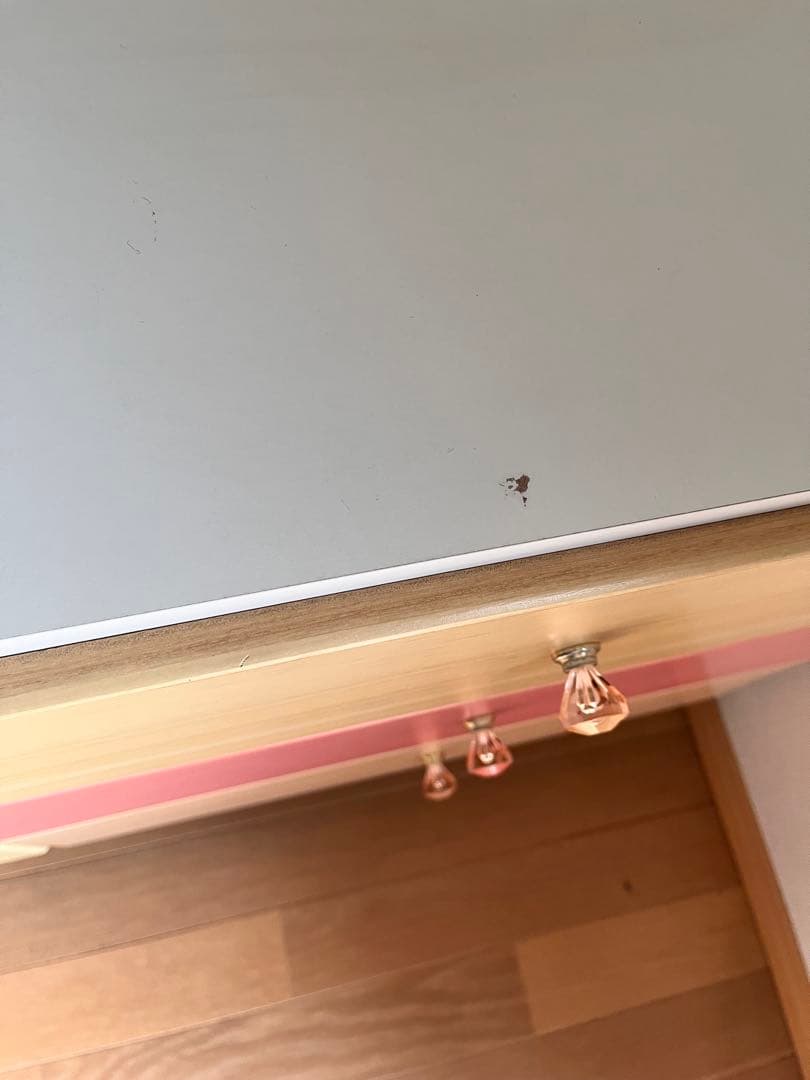 ☆直接引き取りのみ　ピンク　チェスト　3段　姫