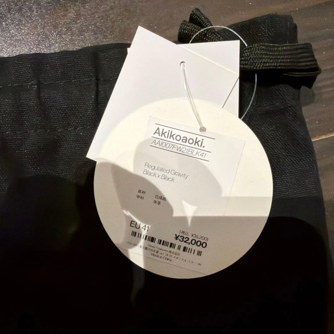 REGULATED GRAVITY BLACK×BLACK(本革)