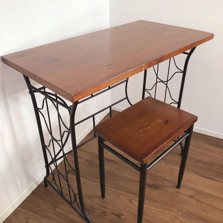 【送料込】B-COMPANY テーブル ドレッサー 机 椅子 イス