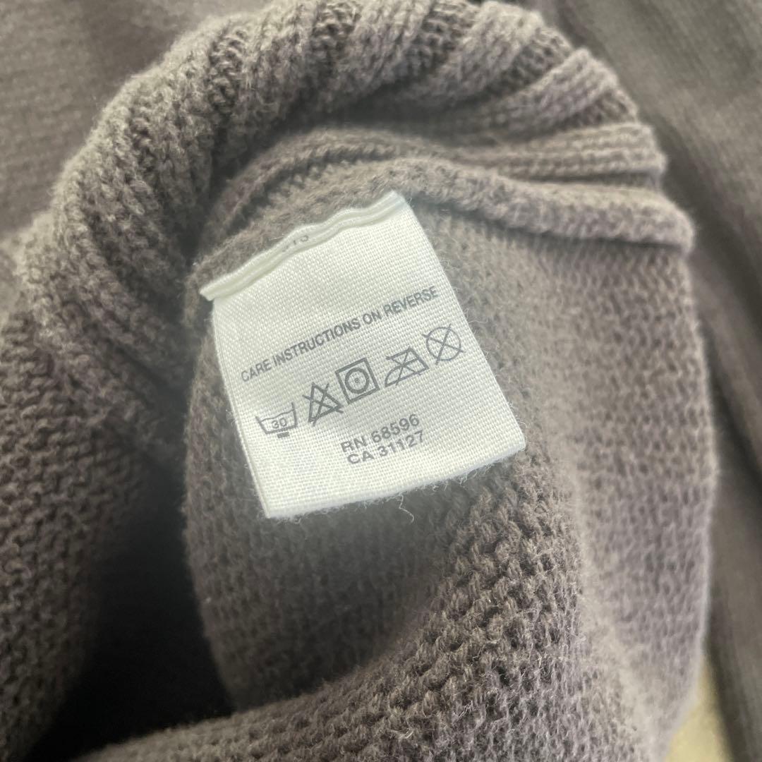 トップス DKNY 90's U-NECK HIGH GAUGE KNIT