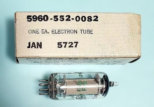 新品未使用米国GE製真空管 JAN 5727 M-722