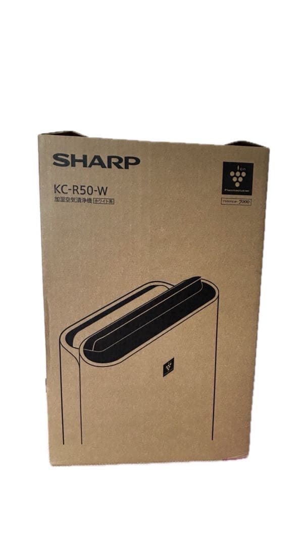 SHARP 空気清浄機 プラズマクラスター kc-r50-w 2023年製