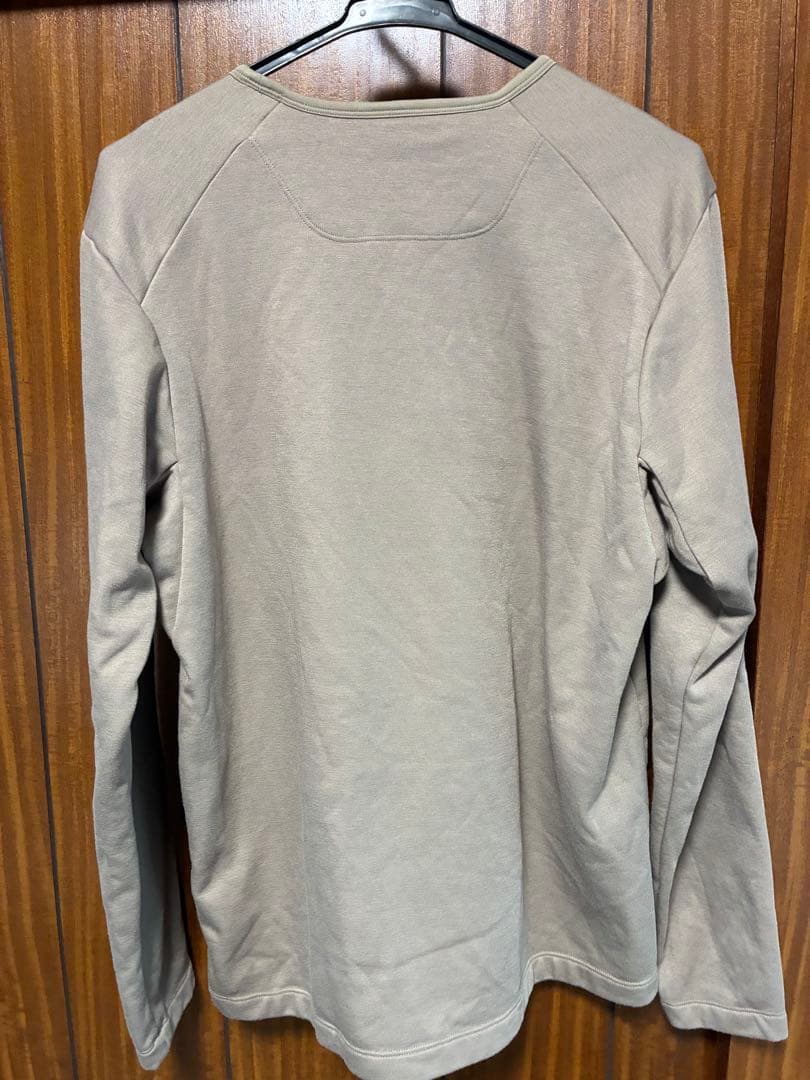 アークテリクス　ダレンフリースプルオーバー　メンズM ベージュ　dallen