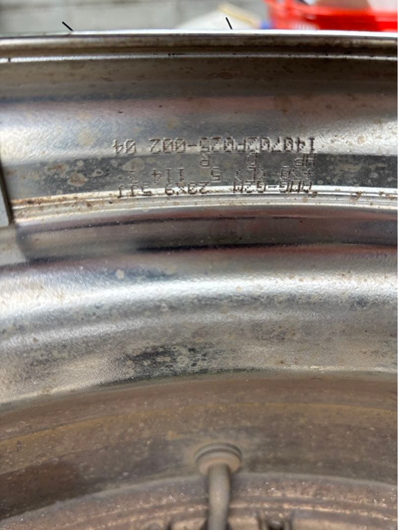 v*イ様 エイムゲイン　20インチ ホイールセット スペーサーロックナット付き