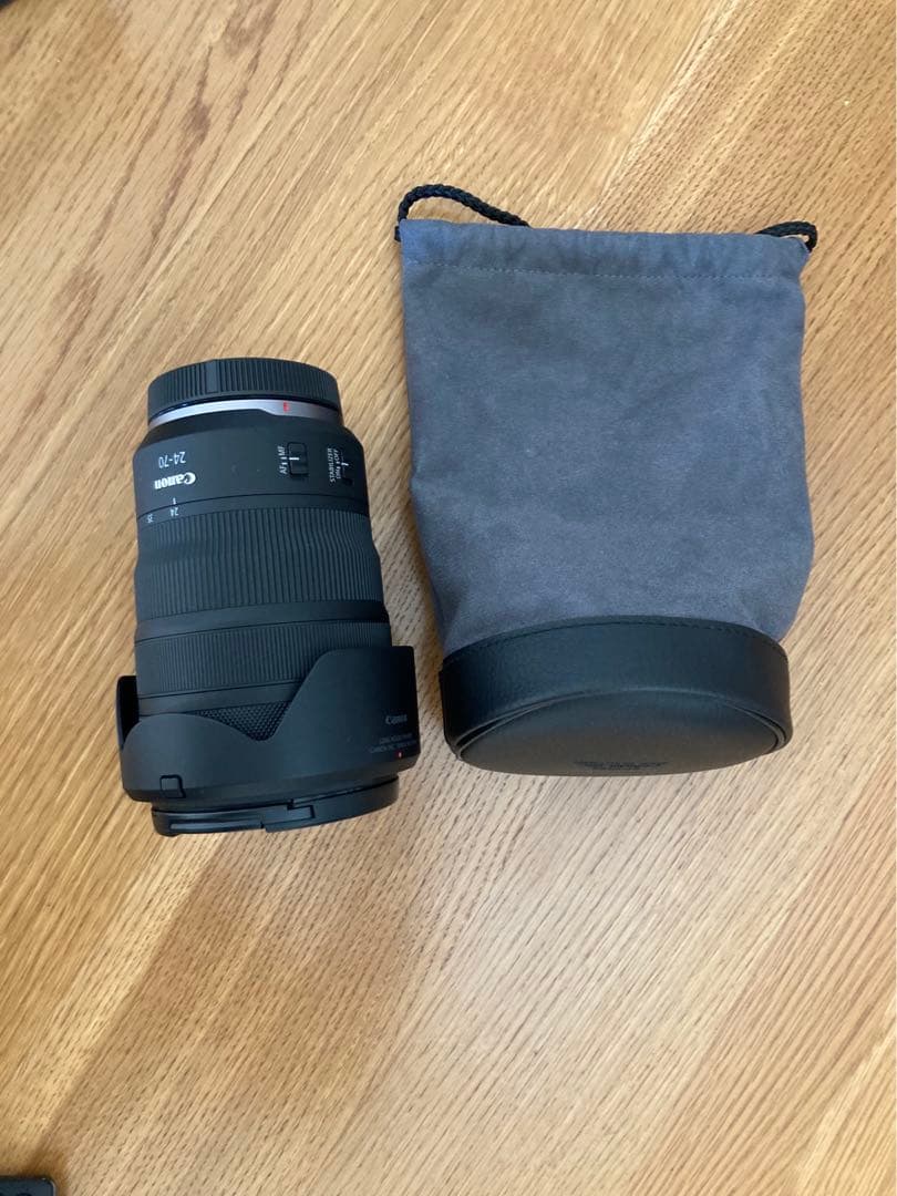 【美品】Canon RF24-70F2.8 L IS USM高級保護レンズ付き