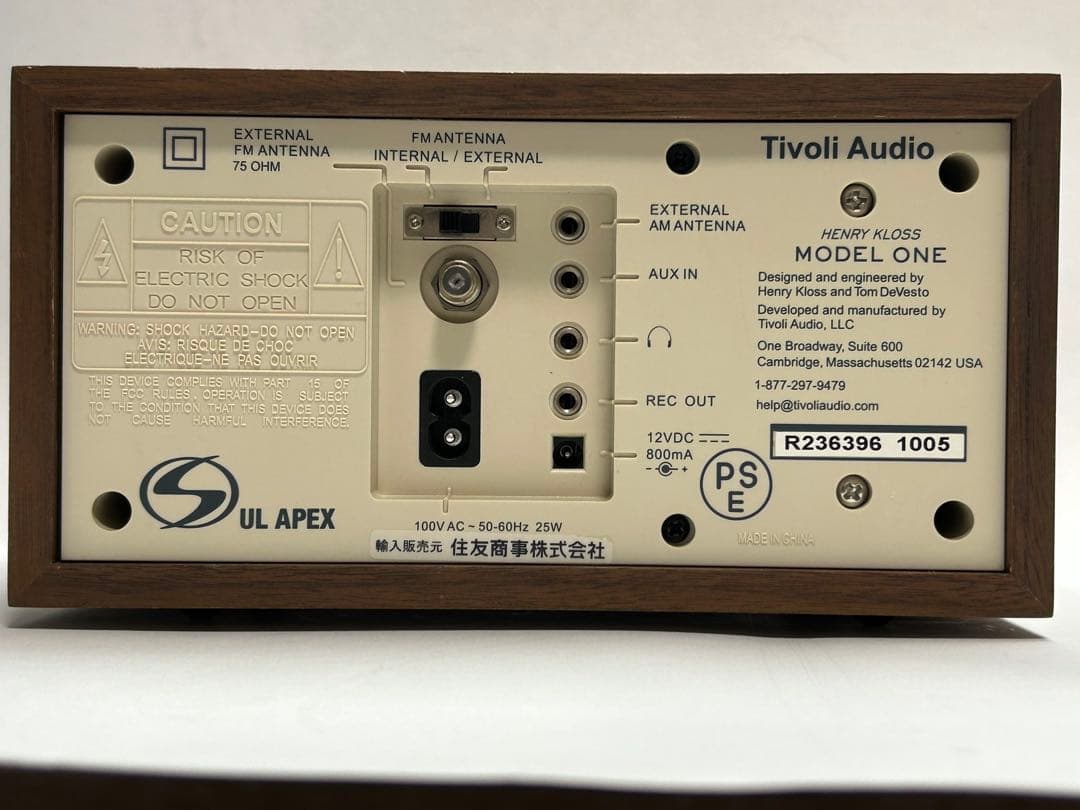 Tivoli Audio Model One 箱付 チボリ ラジオ