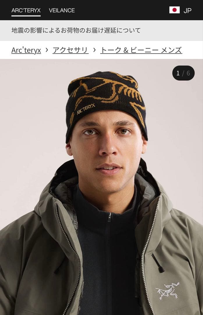 ARC’TERYX Bird Head Toque 25AW 未使用品