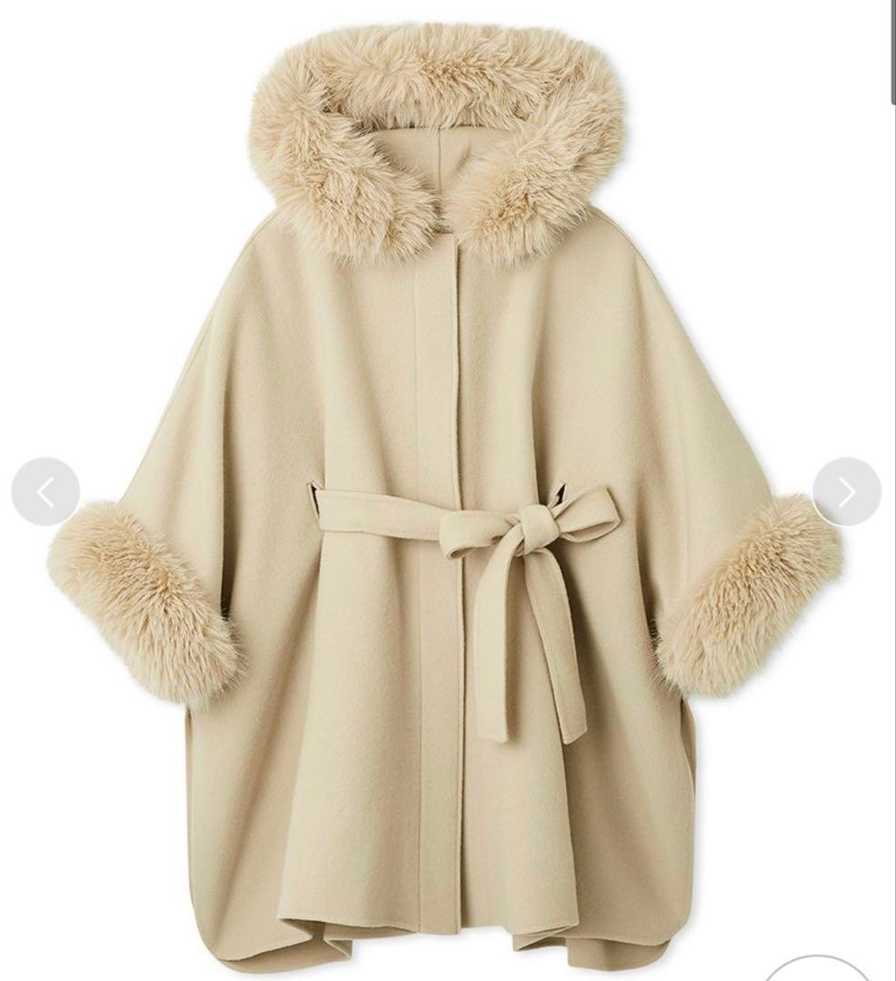 CELFORD セルフォード ファーポンチョコート CML 新品