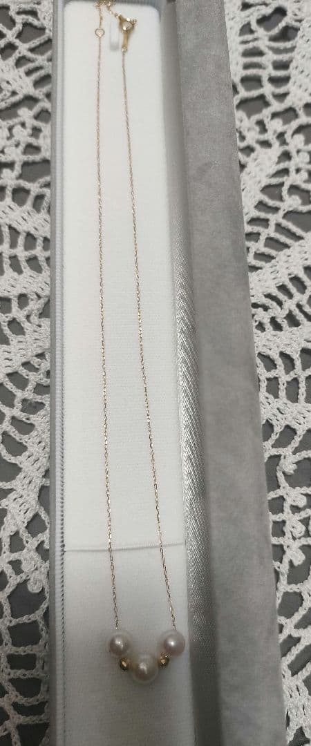 K18 パールネックレス　新品未使用