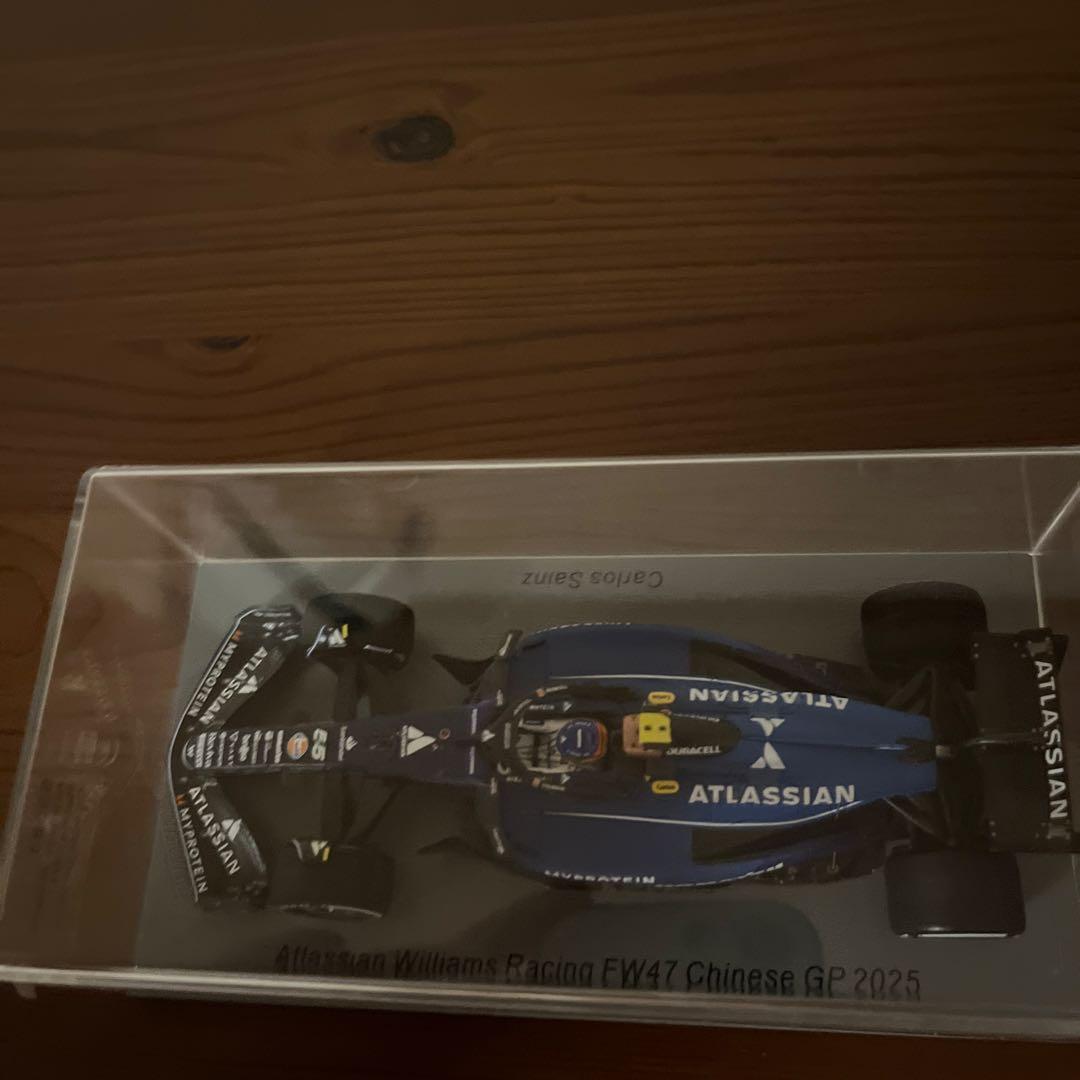 ミニカー Atlassian Williams Racing FW47 2025