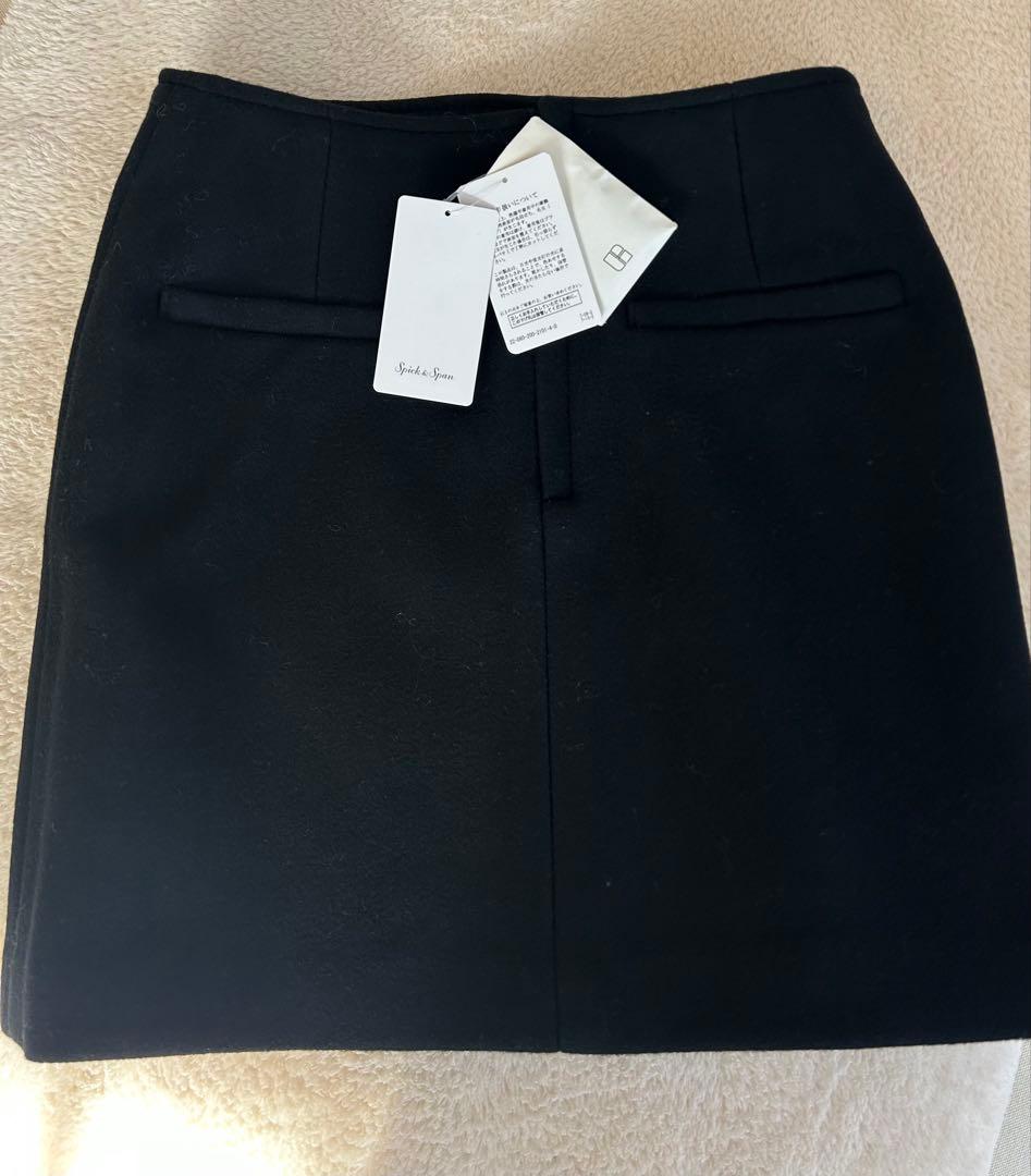 【紗耶香 】SPICK&SPAN メルトンAラインミニスカート