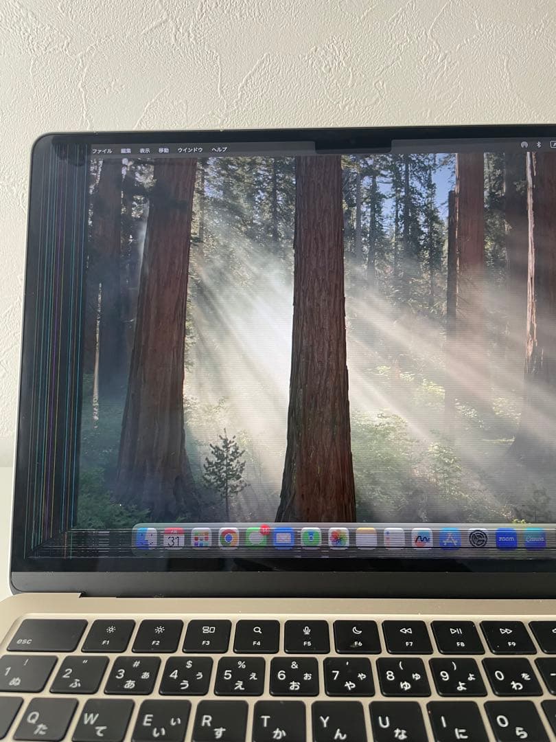 【ジャンク】美品 MacBook Air M2 8GB 256GB｜画面不良