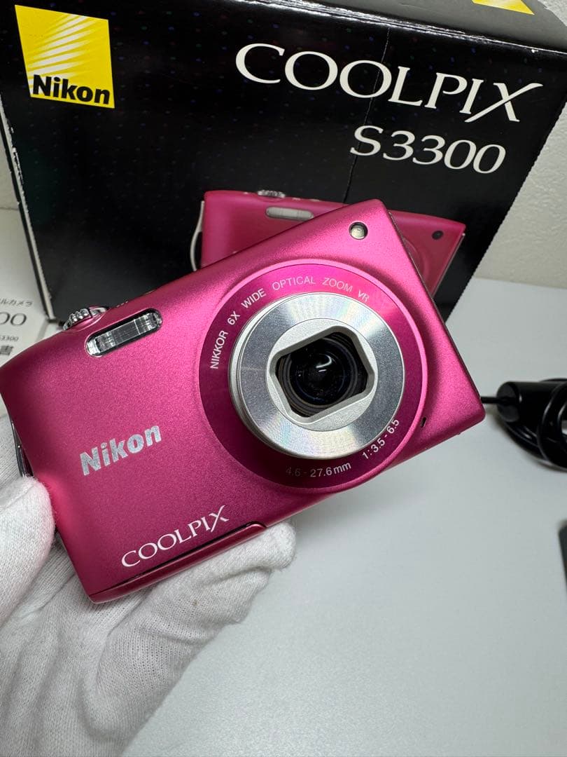 Nikon ニコン COOLPIX S3300 ピンク コンパクトデジタルカメラ