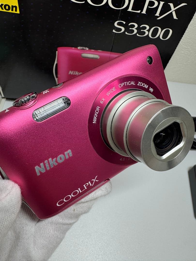 Nikon ニコン COOLPIX S3300 ピンク コンパクトデジタルカメラ