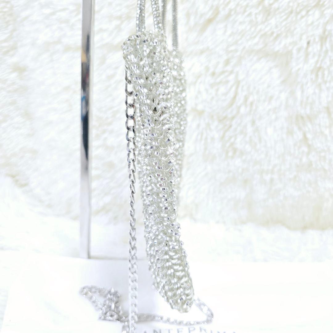 いちご様✨人気色シルバー✨アンテプリマ スクエア ミディアム シルバー