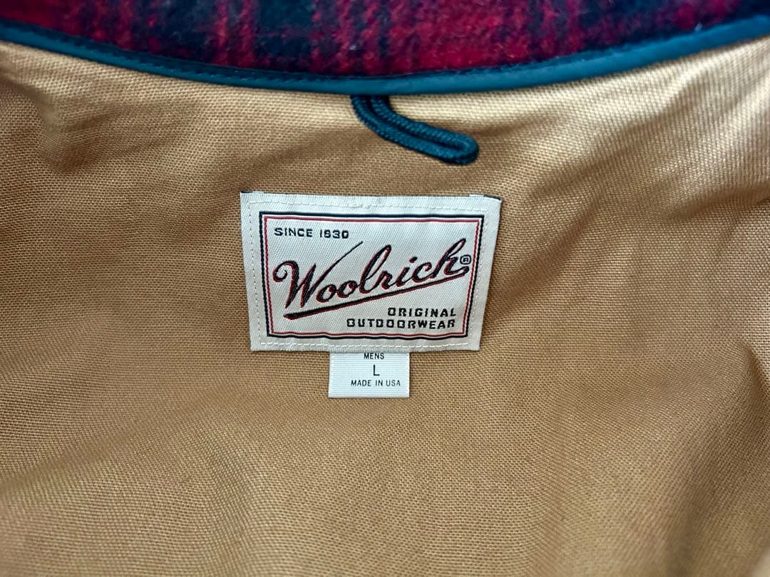 【美品送料込】WOOLRICH ウールリッチ マッキーノ クルーザー ジャケット