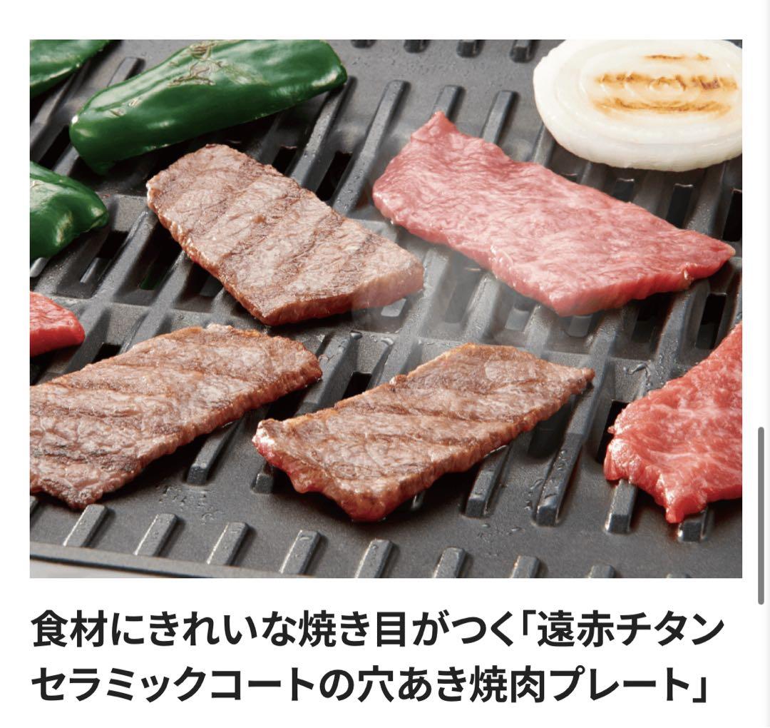 超美品　象印　EA-GZ30 穴あき焼肉プレート ステンレスブラック