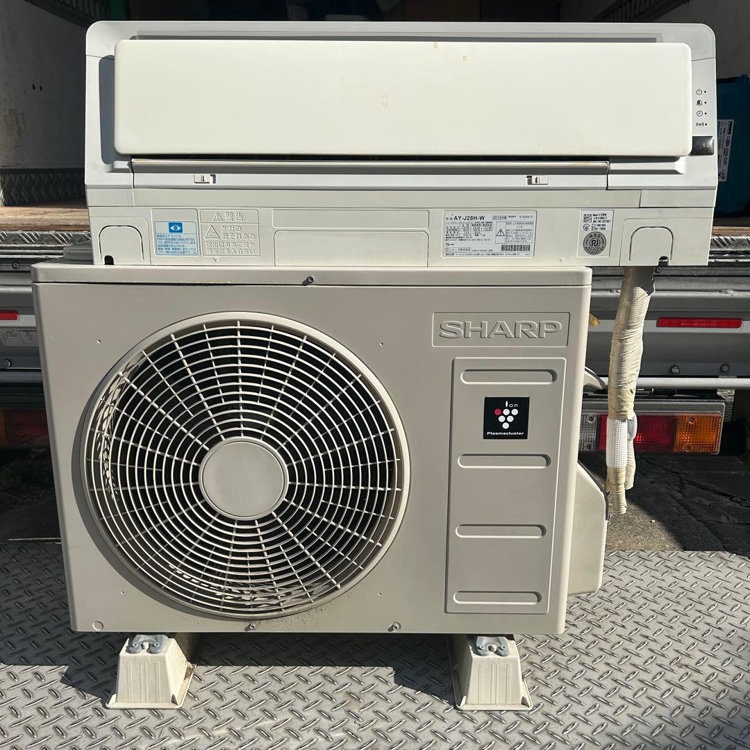 SHARP ルームエアコンAY-J28H-W 2.8kw 主に10畳用