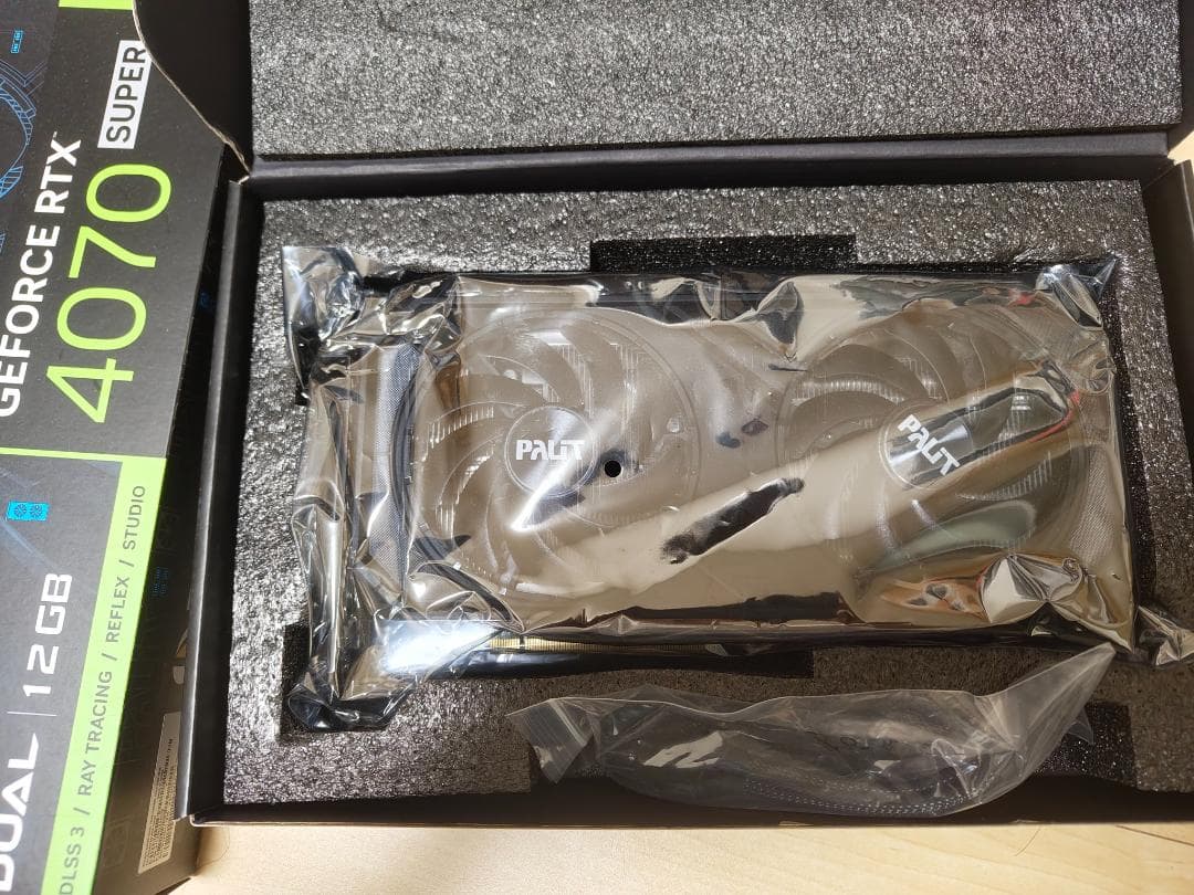 グラフィックボード・グラボ・ビデオカード PALIT GEFORCE RTX 4070 SUPER 12GB