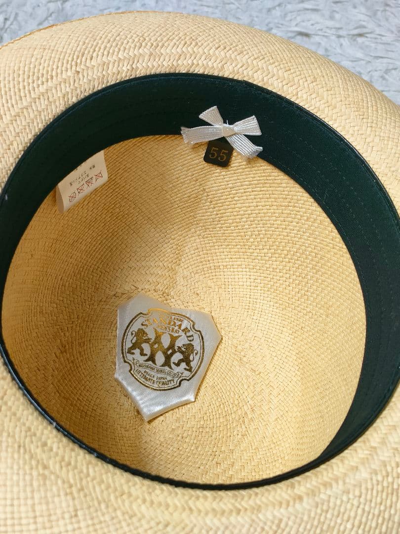 ミッキー　未使用　本パナマ　ハット　パナマハット