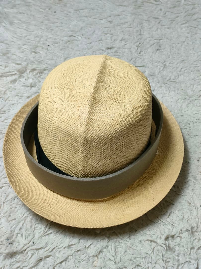 ミッキー　未使用　本パナマ　ハット　パナマハット