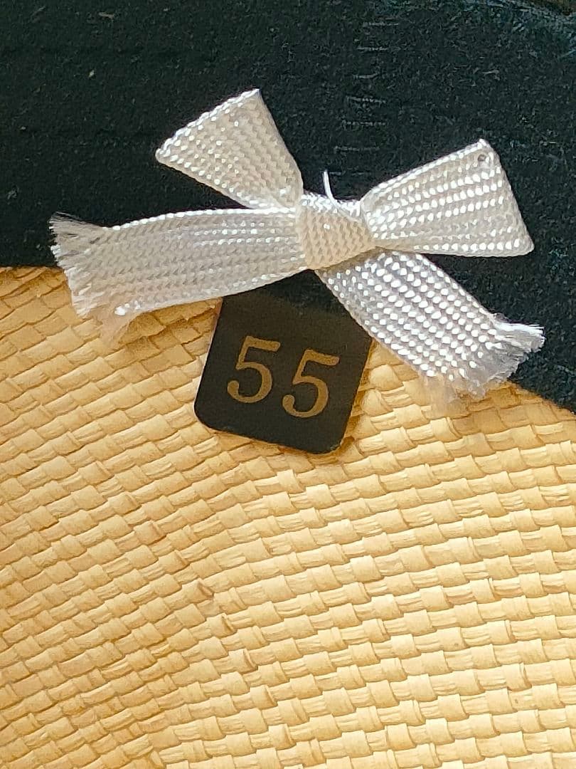 ミッキー　未使用　本パナマ　ハット　パナマハット