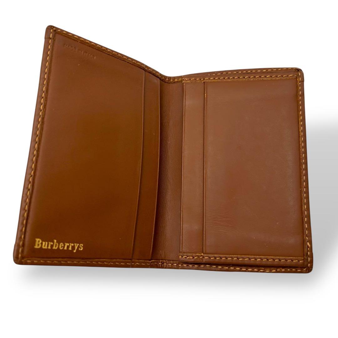 【美品】Burberrys バーバリー　名刺入れ　ノバチェック　希少　大人気モデ