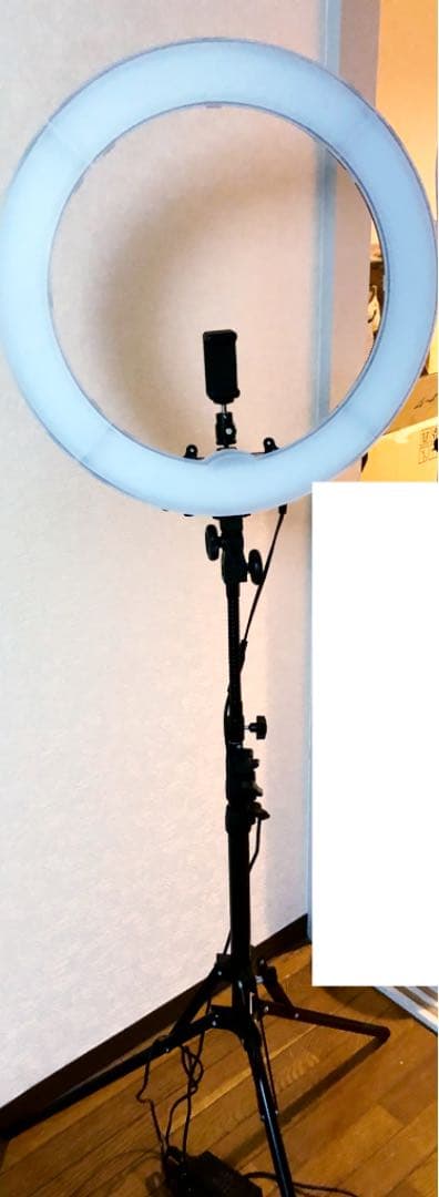 Neewer 照明セット 18インチ/48cm外部55W LEDリングライト