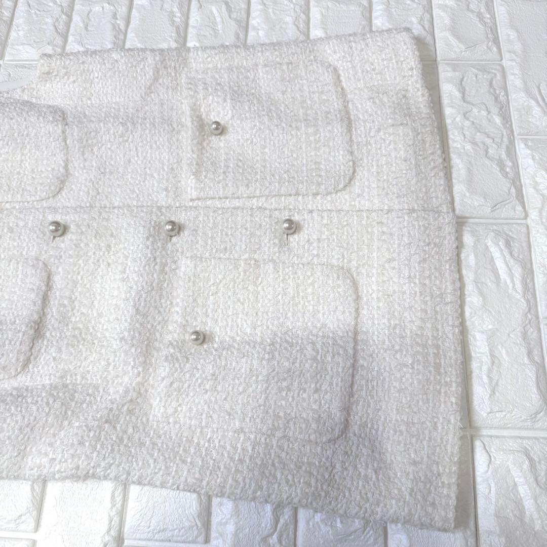 アナイ カラミツイードポケットジレ