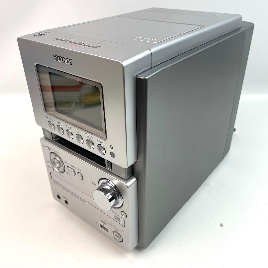 【美品】SONY オールインワンコンポ CMT-M35WM リモコン　取扱説明書