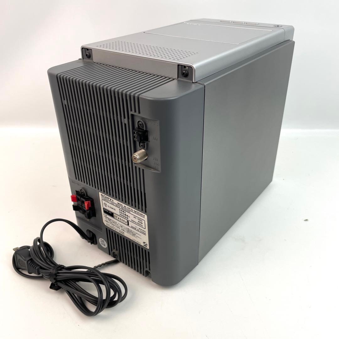 【美品】SONY オールインワンコンポ CMT-M35WM リモコン　取扱説明書