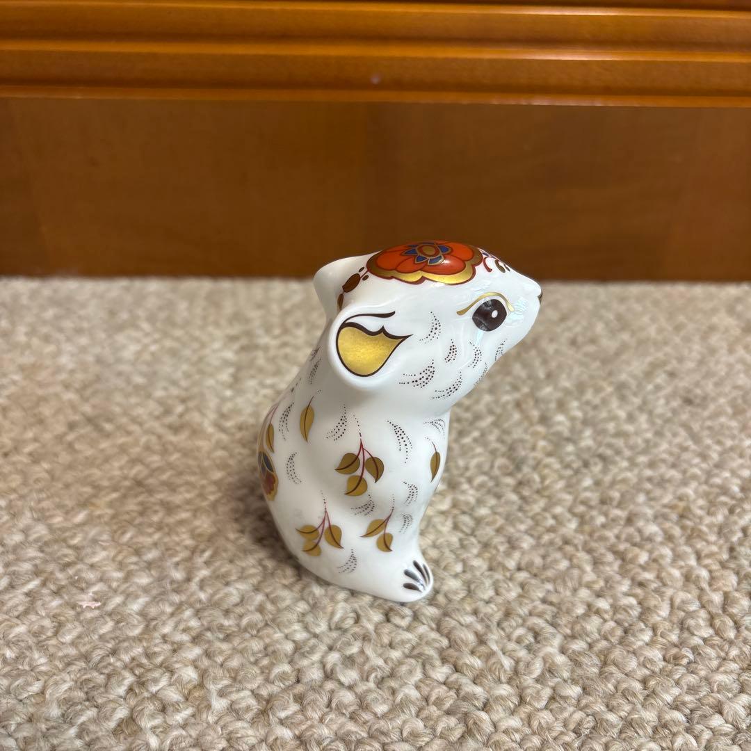 【値下げ】ロイヤルクラウンダービー♡ネズミ置物