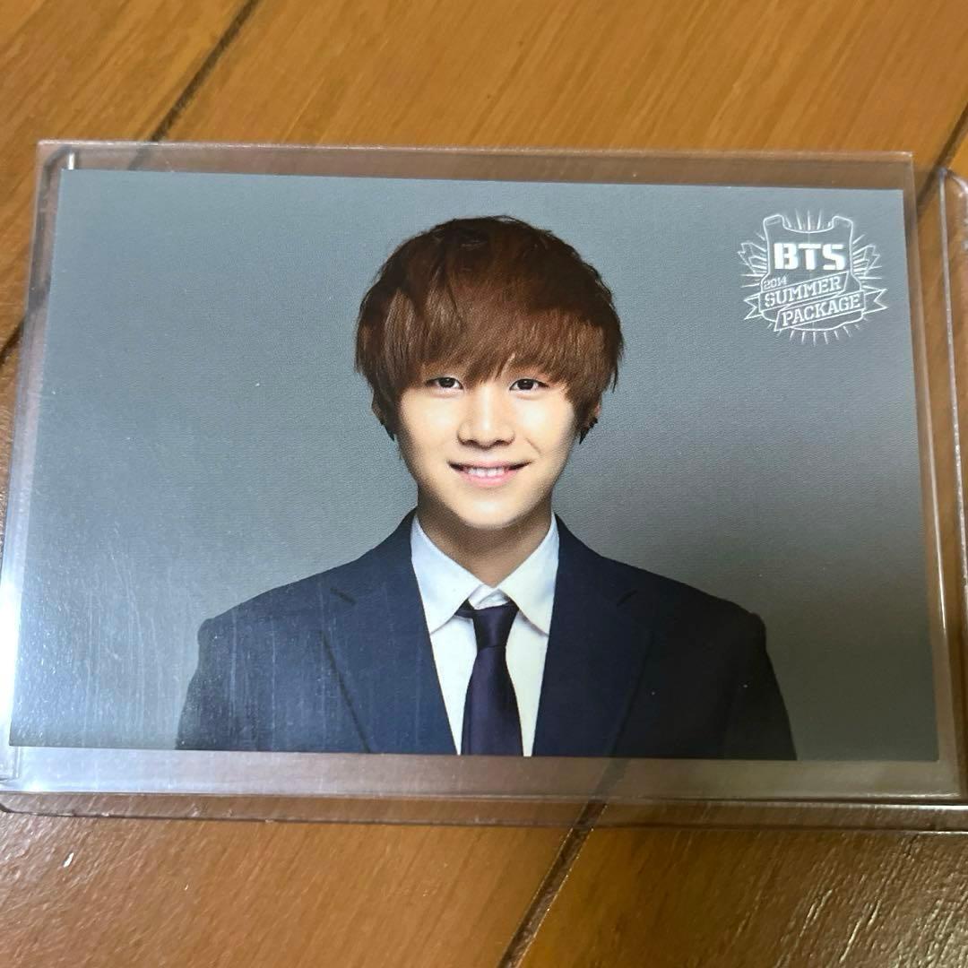 BTS 2014 サマーパッケージ　サマパケ　ランダム　トレカ　ユンギ