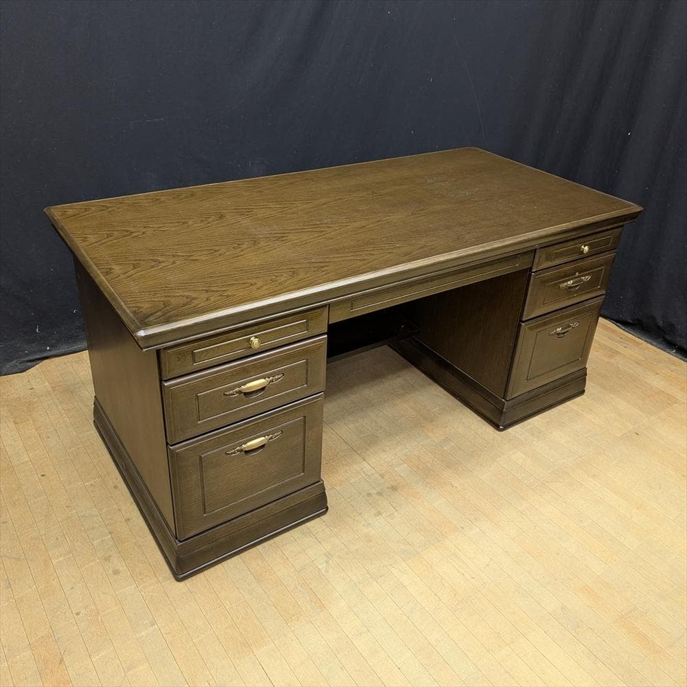 武富家具　両袖机　マネージメントデスク　社長机　役員デスク　書斎机　机　デスク