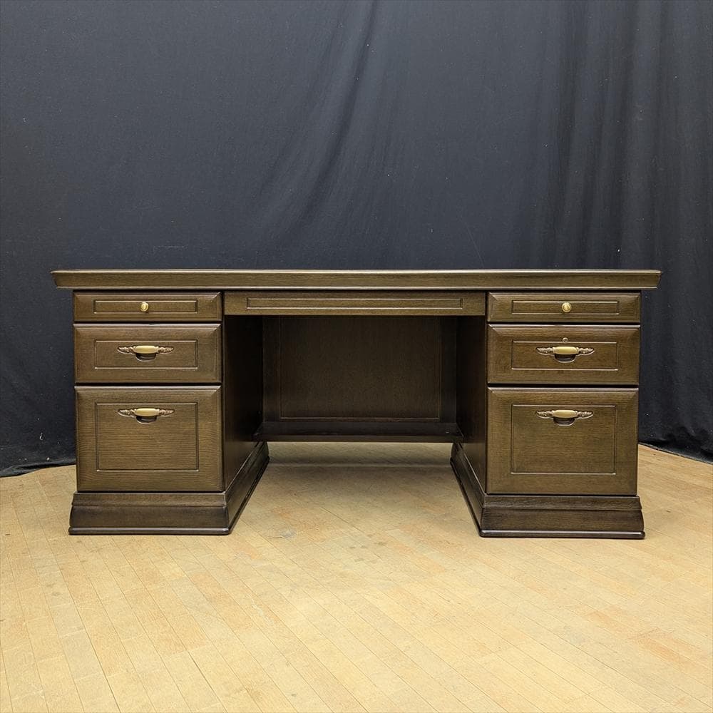 武富家具　両袖机　マネージメントデスク　社長机　役員デスク　書斎机　机　デスク