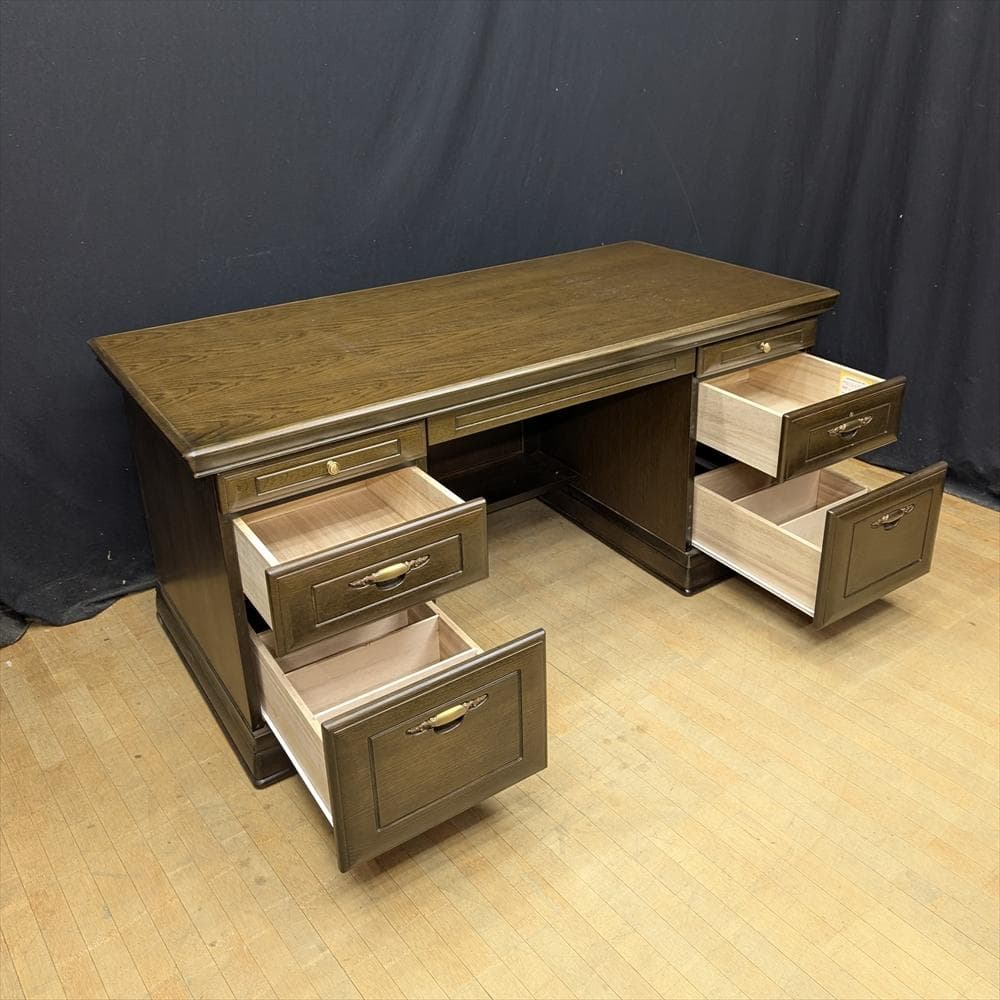 武富家具　両袖机　マネージメントデスク　社長机　役員デスク　書斎机　机　デスク