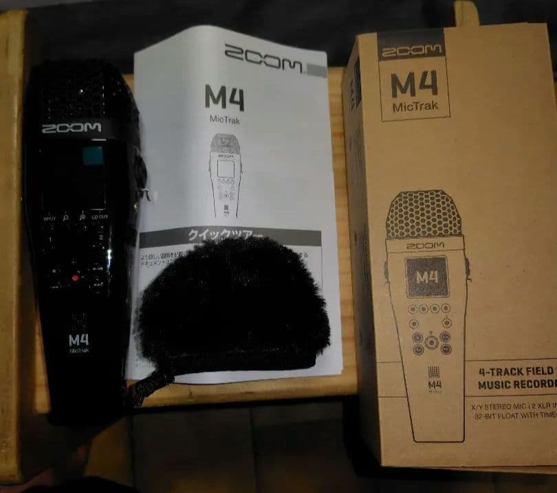 ZOOM(ズーム)M4 MicTrak 32bitフロート オーディオレコーダー