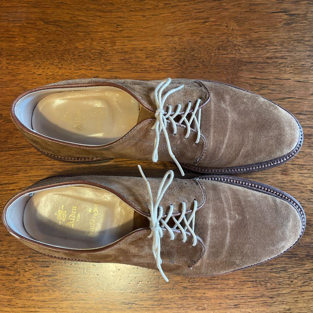 alden／LeatherSoul別注プレーントゥ／8.5D