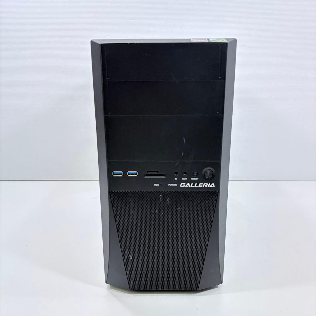 ゲーミングPC Ryzen5 2600 GTX1660Ti ドスパラ ガレリア