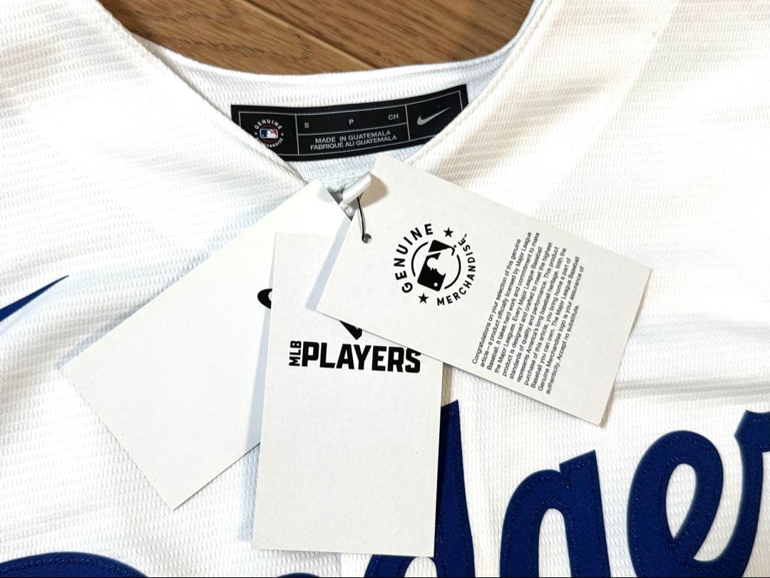 Nike ドジャース 大谷翔平 ユニフォーム ホーム白Ssize