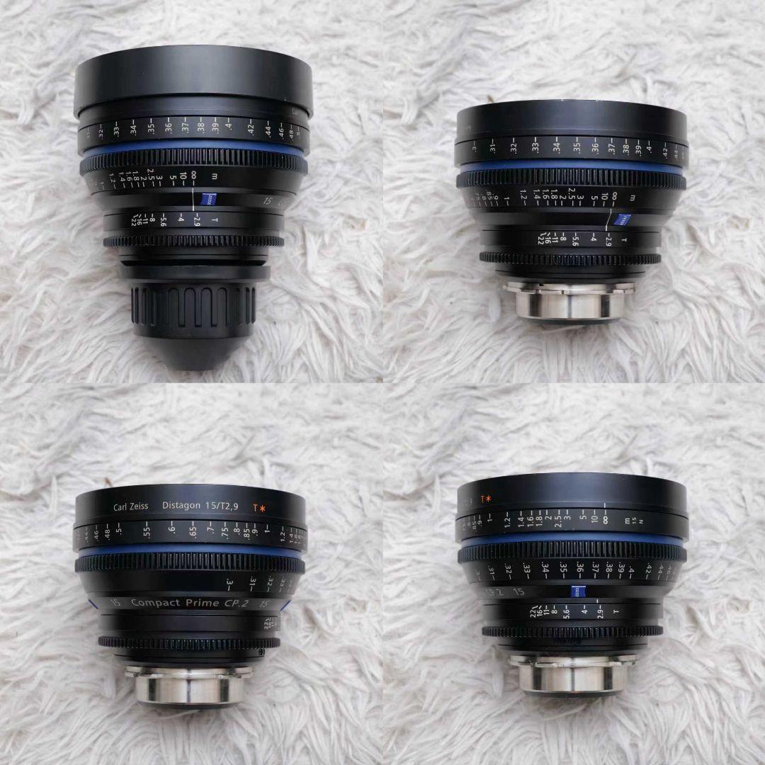 Zeiss CP.2 cp2 T1.5 シネマレンズ 5本 PL