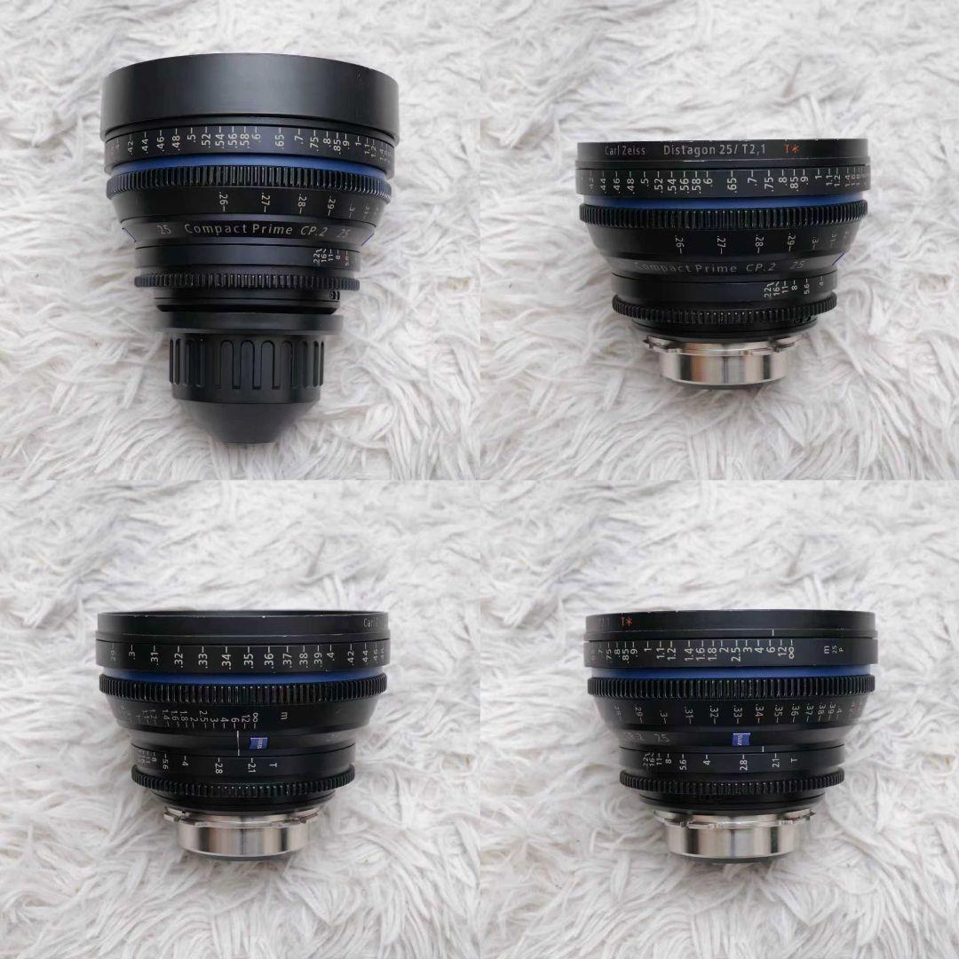 Zeiss CP.2 cp2 T1.5 シネマレンズ 5本 PL