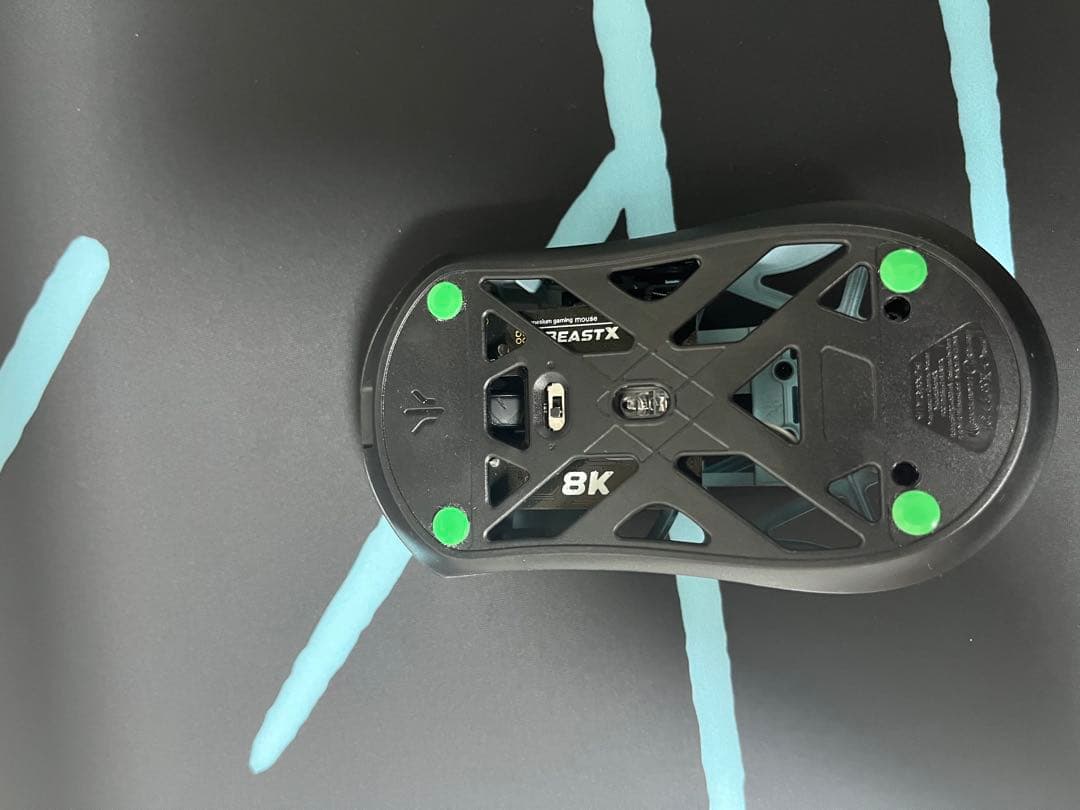 BEAST X PRO NOEZ 72X MOUSEとMOUSEPAD