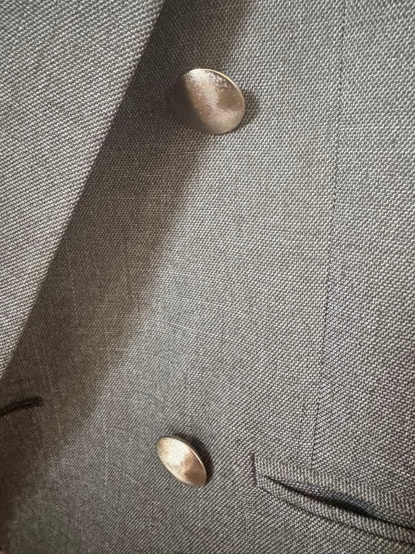 NOLLEY'S シャーグダブルジャケット グレー