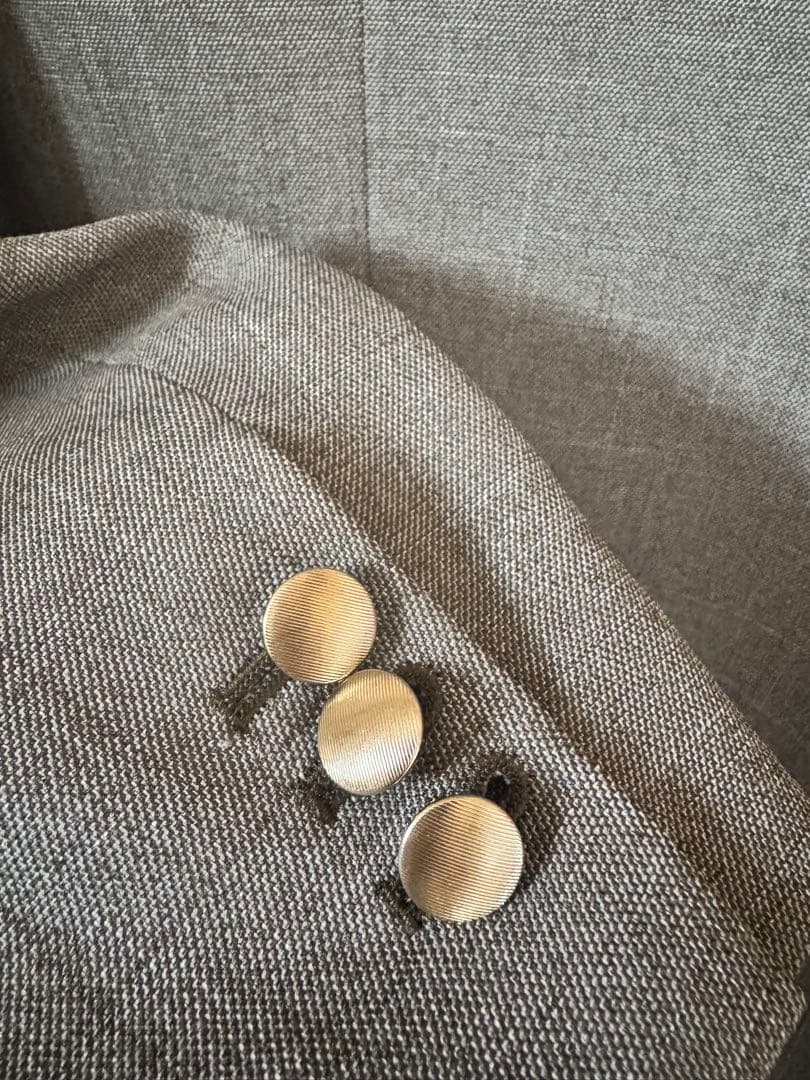 NOLLEY'S シャーグダブルジャケット グレー