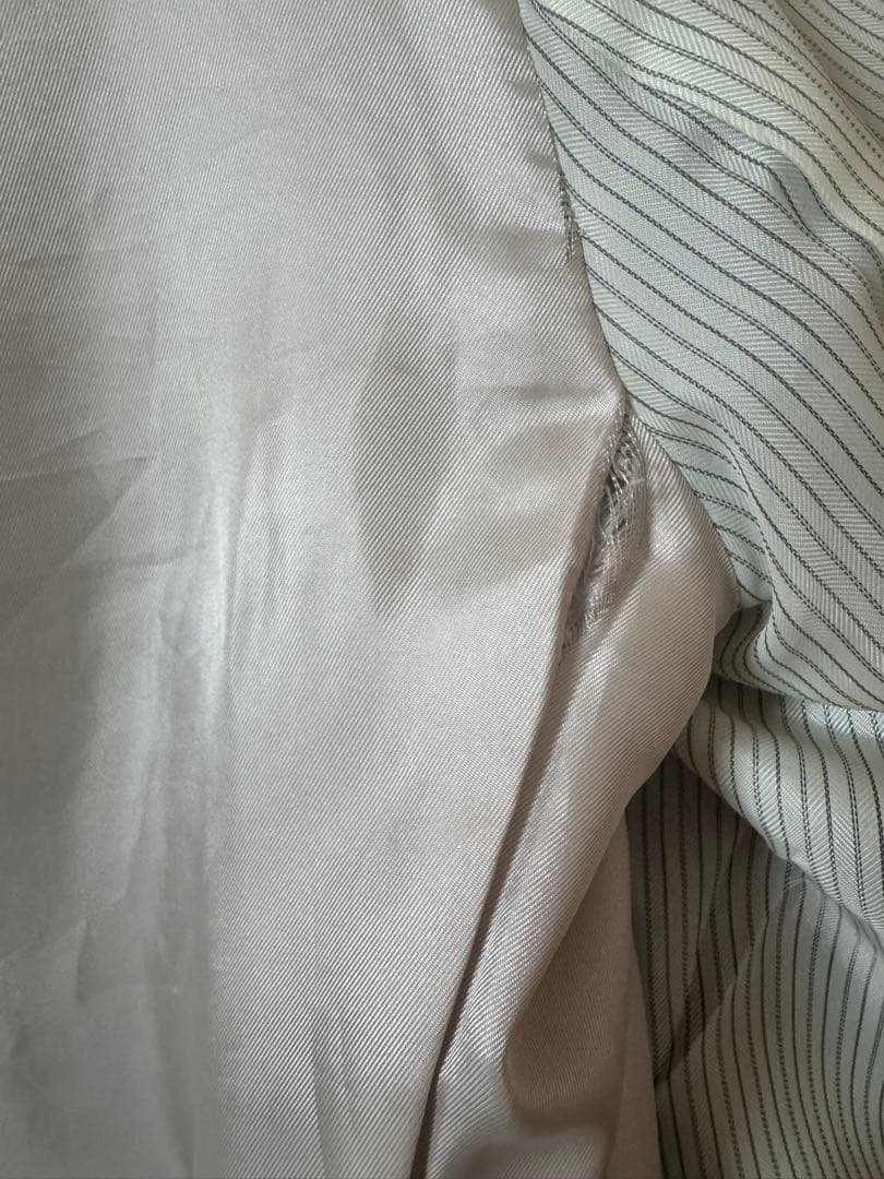 NOLLEY'S シャーグダブルジャケット グレー