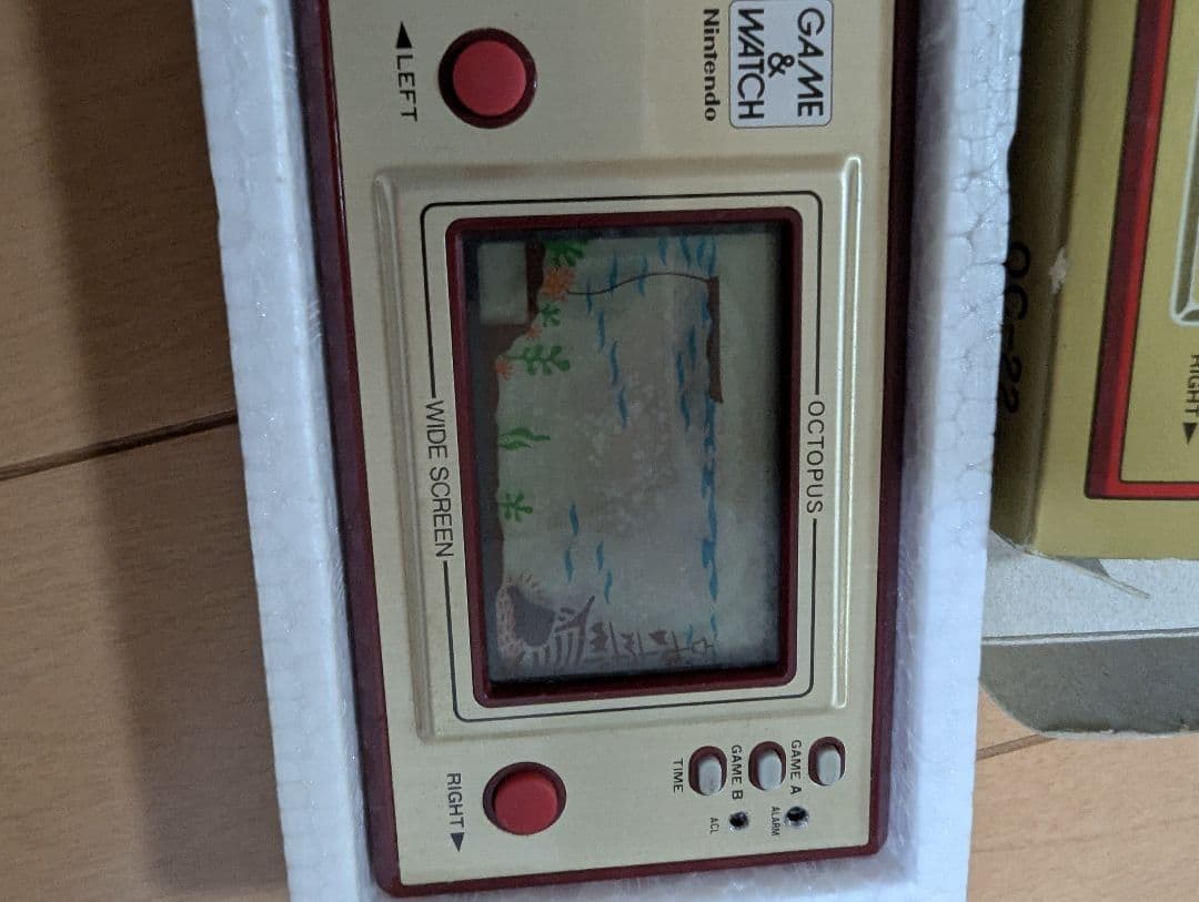 ゲームウォッチ　オクトパス