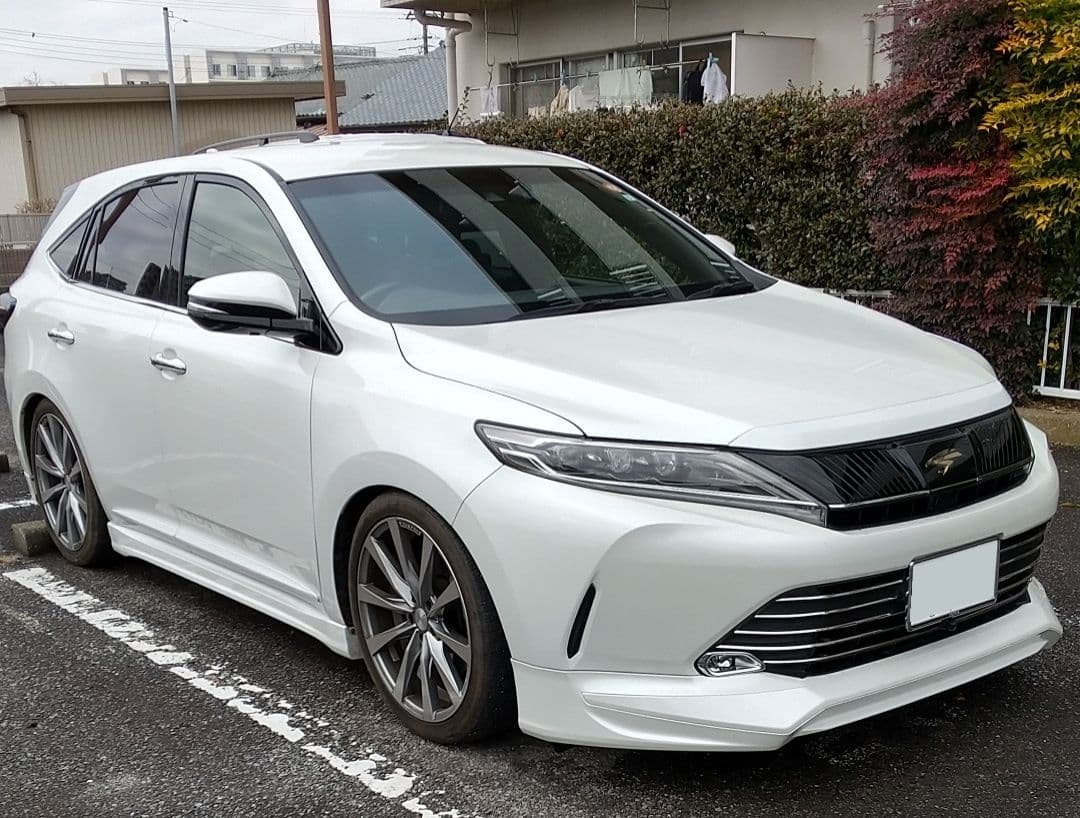 ハリアー 60系リアキャンバー補正 タイヤ内べり防止 純正加工